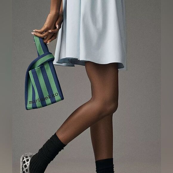 Marimekko Knitted Merirosvo Mini Bags NWT - Picture 5 of 10